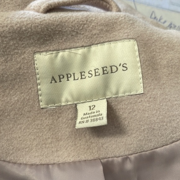 Appleseed’s Classic Wool Blend Coat. Size 12. P/750/A1657 - Picture 5 of 6